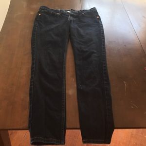 Levi dark skinny jeans